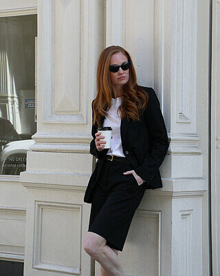 CLASSIC FIT SUITING BLAZER