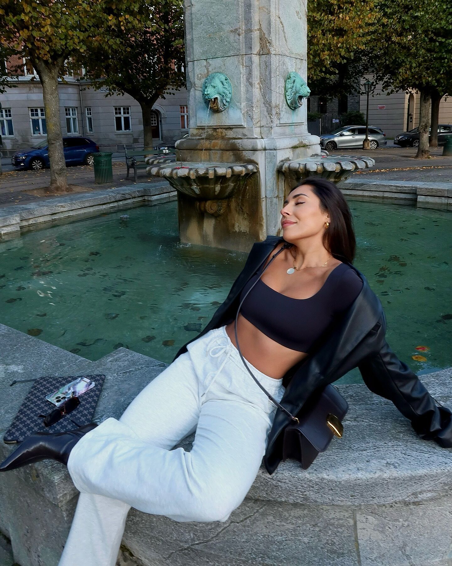 Eyla 01Mid Straight Lounge Pants Light Grey MADLADY
