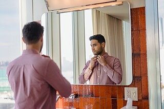 Weekend Oxford Slim Fit - Burgundy