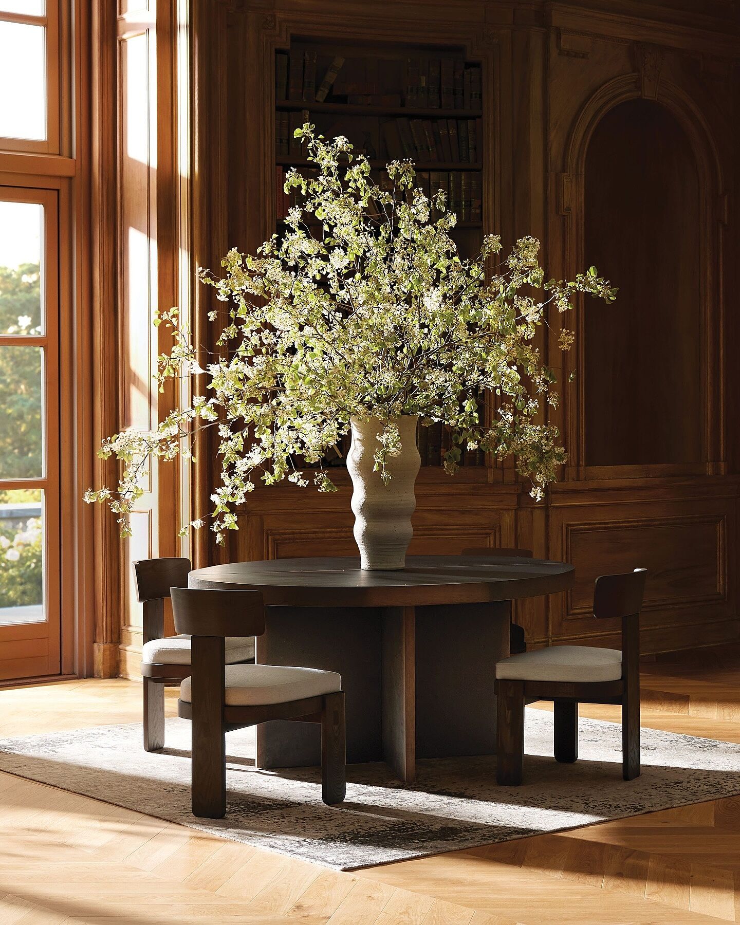 Round Dining Table Arhaus Chairs Dining Mihaela Round Dining Table