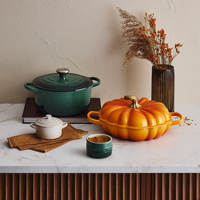 LE CREUSET Set Mit 4 Mini Ramekins (Auflaufförmchen) Aus Der Botanique Kollektion - Kratzfest, Spülmaschinengeeignet & Temperaturbeständig
