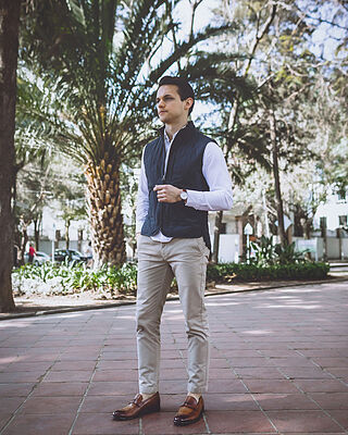 Khaki Chinos-Slim Fit