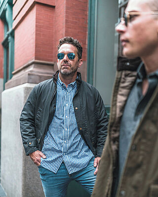 Black Waxed Jacket for Shorter Men | Peter Manning NYC: Fits Black Waxed Jacket for Shorter Men | Peter Manning NYC: Fits
