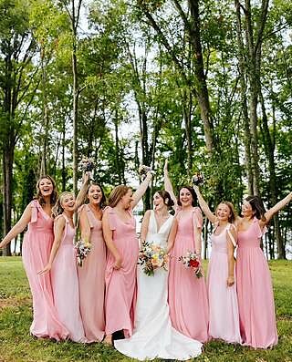 Bowie Chiffon Dress | Home Try On