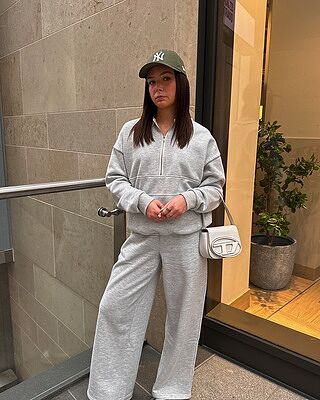 Ashtin Ruffle Trim Sweatpants