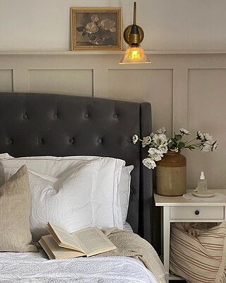 Swan Neck Glass Funnel Wall Light - 7 Inch