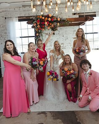 Mona Floral Burnout Velvet Dress