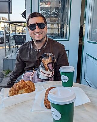 Pink Sheltie Luxury Dog Harness
