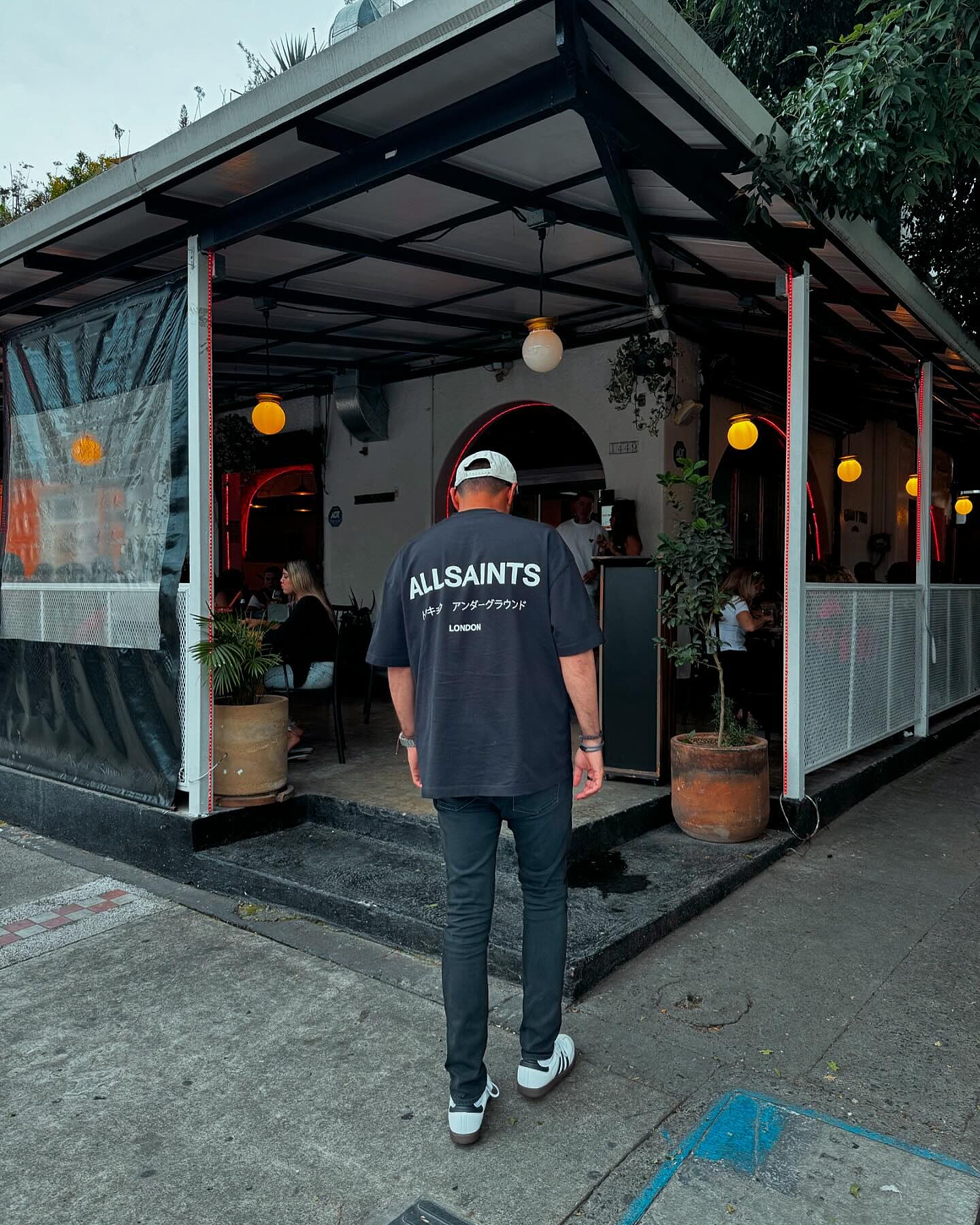THE BEAST BIG T-Shirt (WHITE×SILVER) Underground Oversized Crew Neck T-Shirt WHITE/LEOPARD