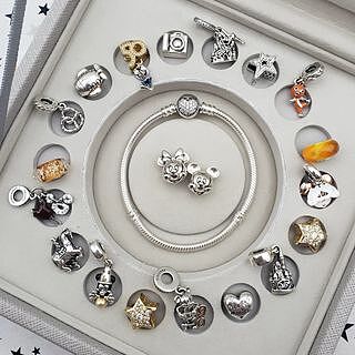 Taupe Charm Jewellery Box