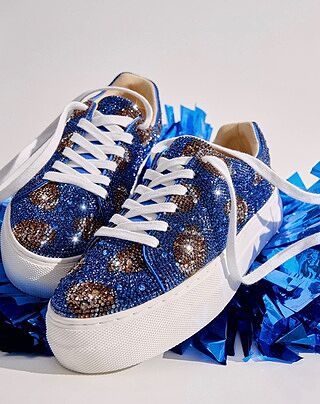 SIDNY BLUE FOOTBALL Women's Football Sneaker – Betsey Johnson