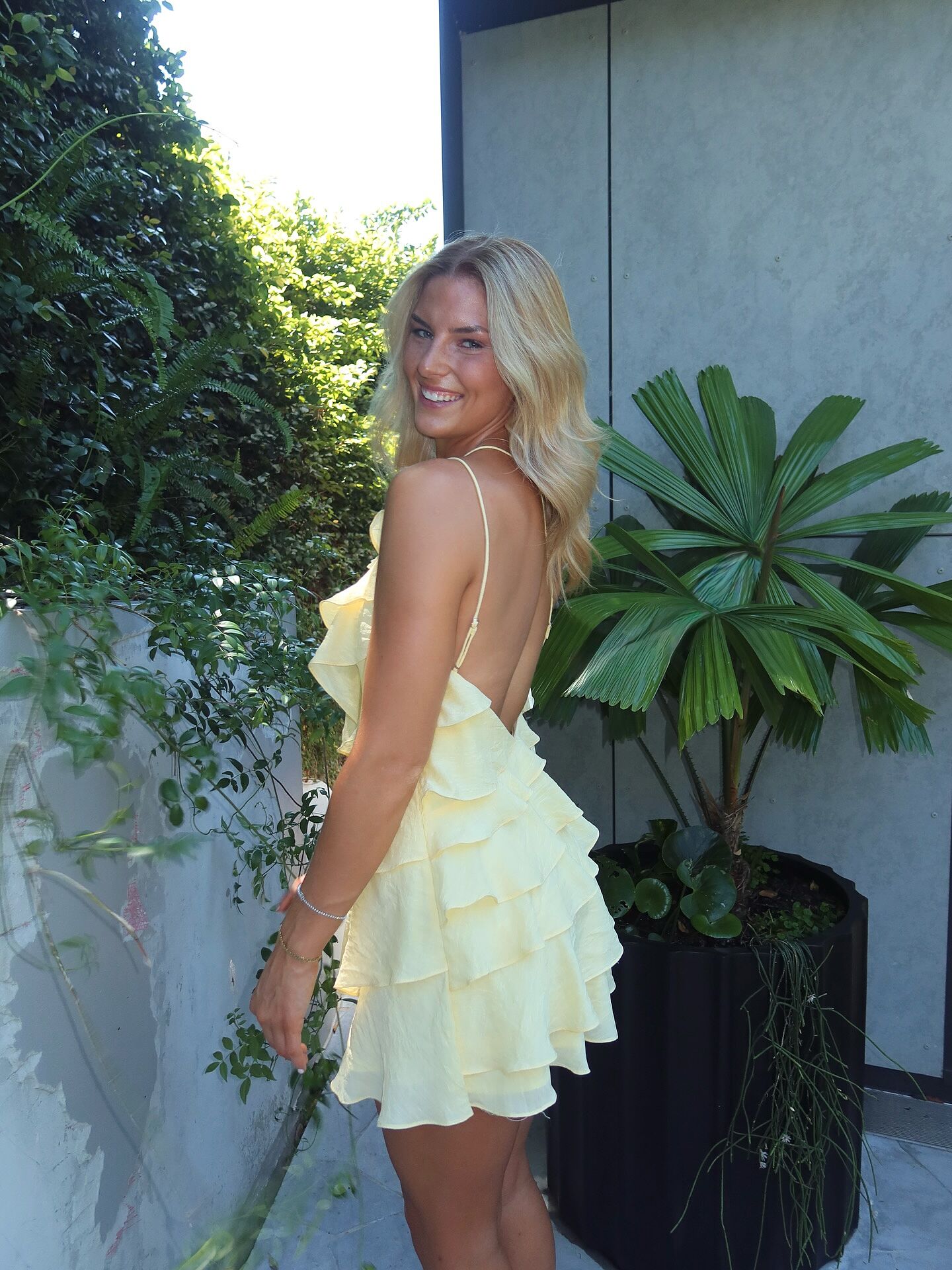 Cassidi Mini Dress - Lemon - Buy Women's Dresses - Billy J
