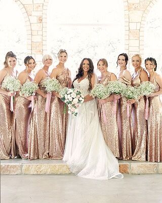 Bardot Sequin Dress | Home Try On