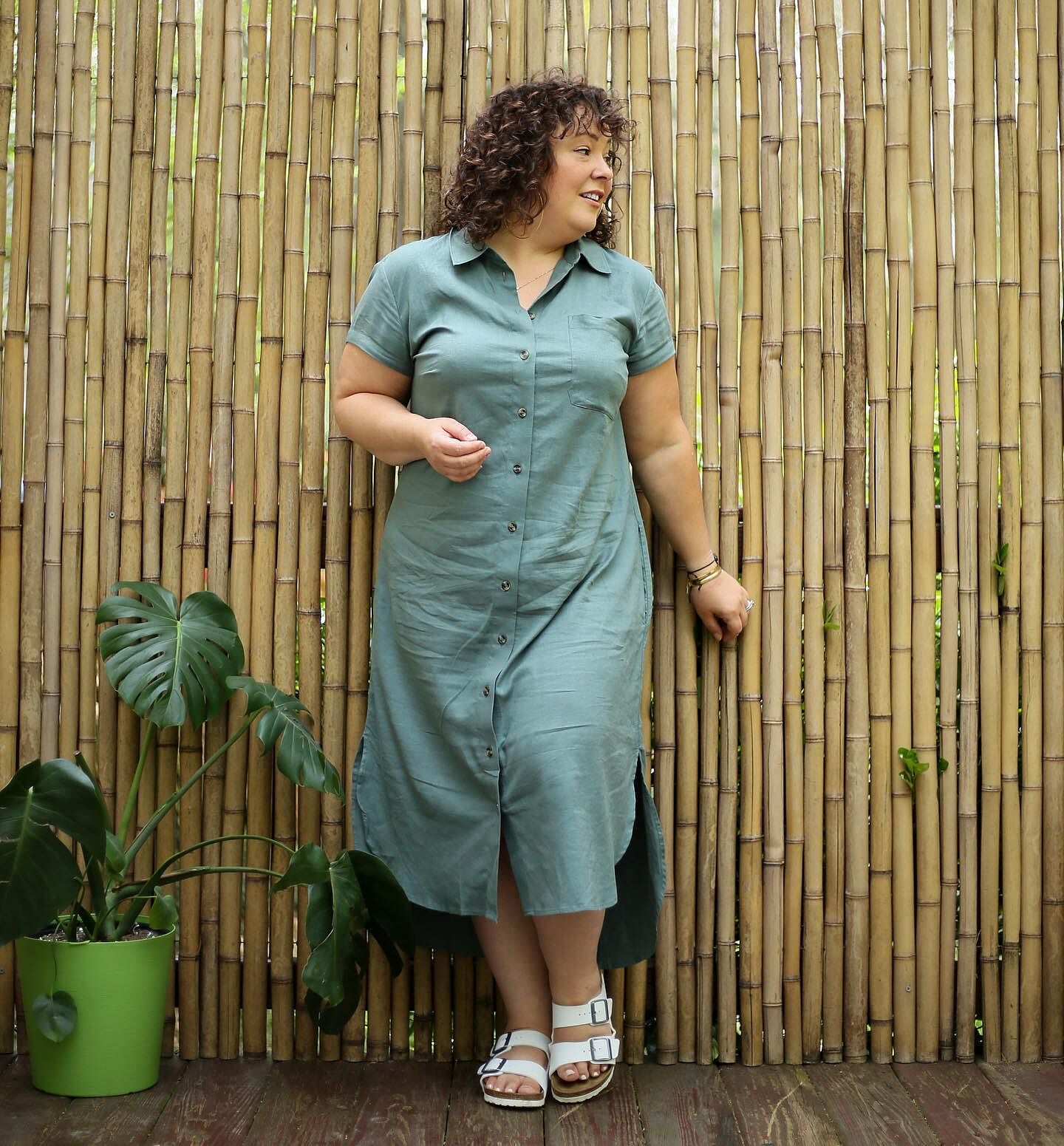 Dune Linen Shirtdress - Black Universal Standard Dune Linen Shirtdress - Black Universal Standard