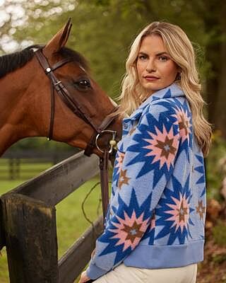 Kentfield Jacket in Sherpa Fleece (Camel) – Dudley Stephens