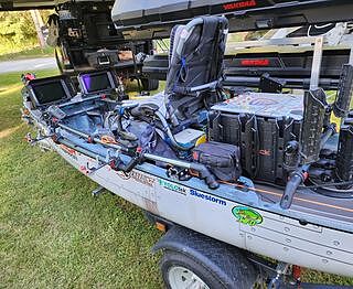 YakAttack AR Tube Kayak Fishing Rod Holder with LockNLoad Mounting System