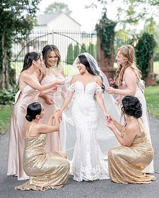 Billie Satin Dress | Home Try On