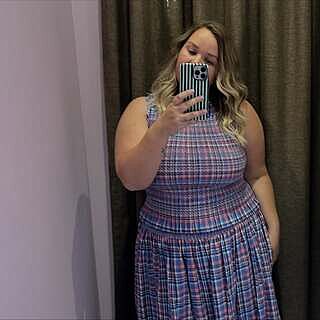 ANASTASIA SKIRT POOLSIDE TARTAN