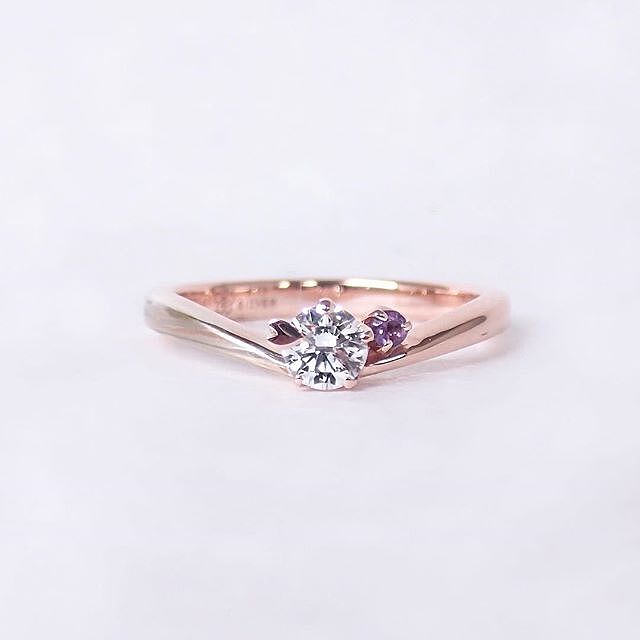 婚約指輪「木目つむぎ」 | 結婚指輪・婚約指輪の杢目金屋