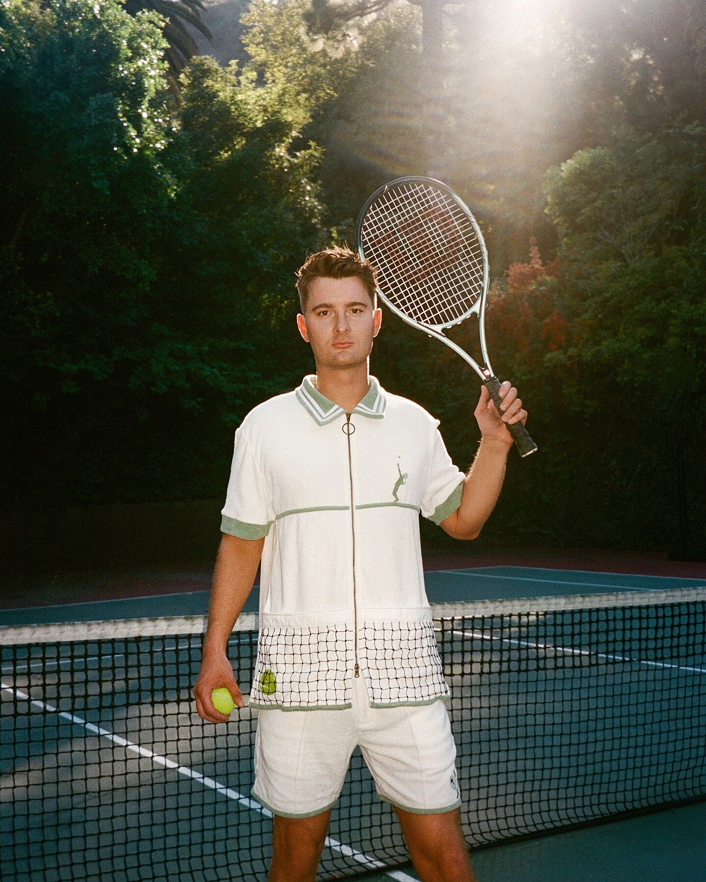Fault One' Tennis Cabana Shirt (100% Terrycloth) – Tombolo