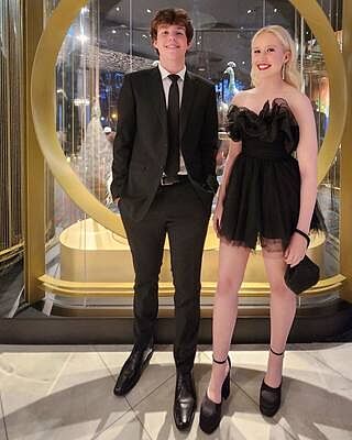 My Beloved Organza Frill Mini Dress Black | Selfie Leslie Australia