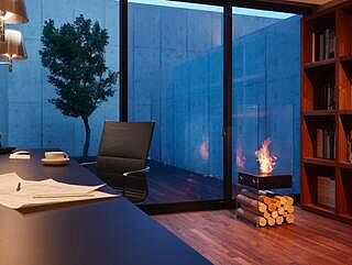 テツN.Y.☆ 専用　EcoSmart Fire Ghost Ghost: See-Through Ethanol Fireplace - EcoSmart Fire