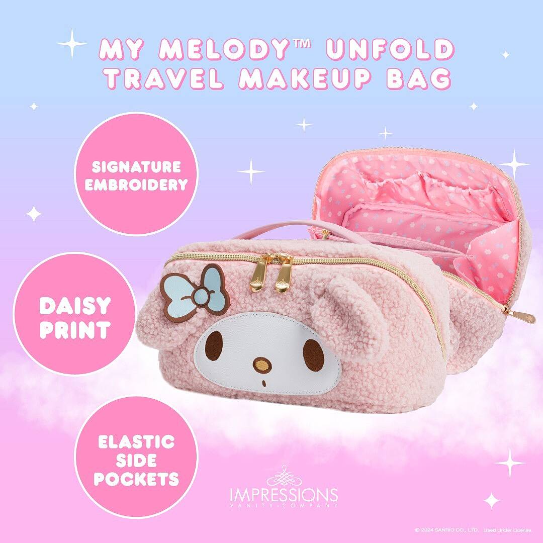 My Melody Travel Cosmetic 2024 Pouch