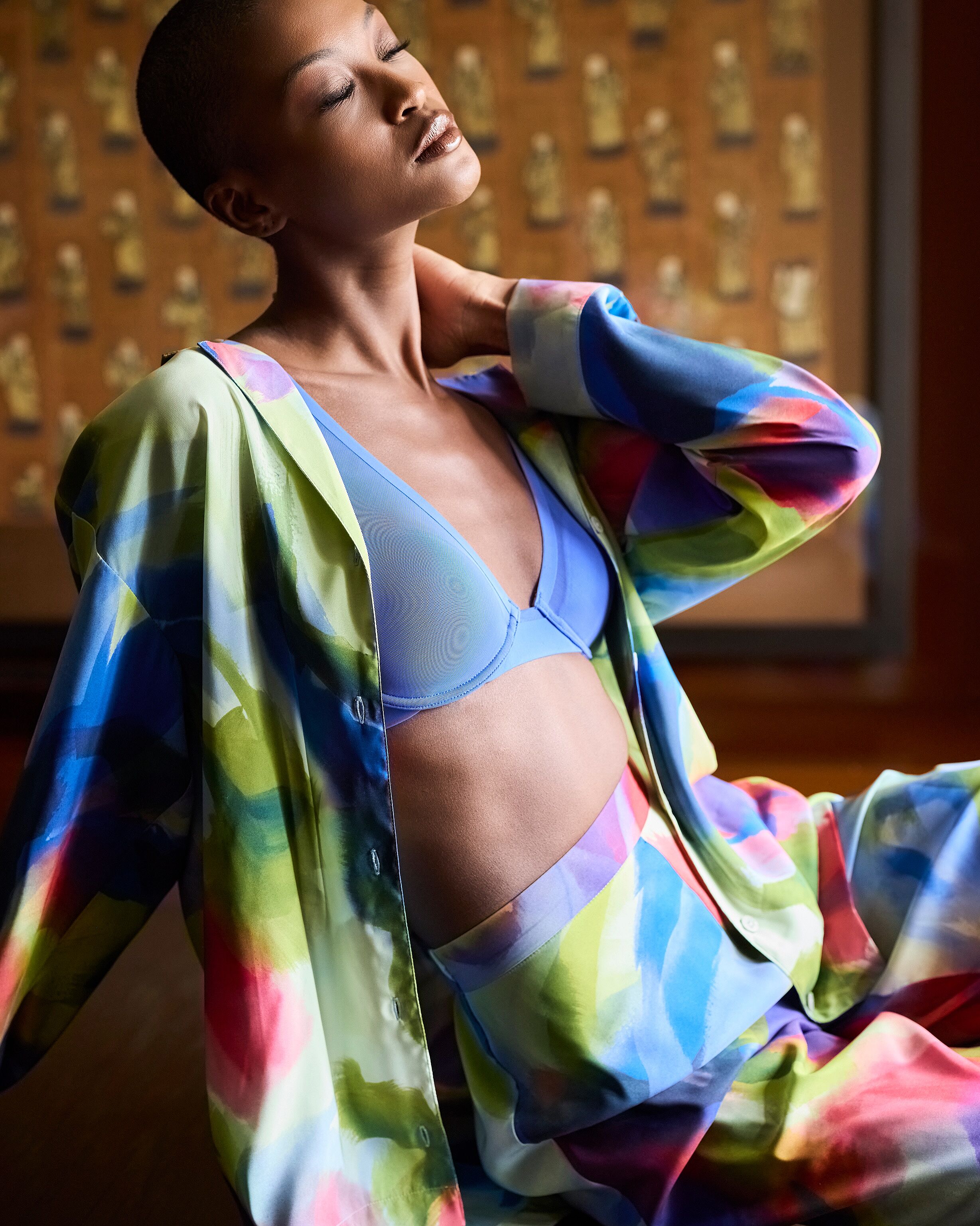 Satin Essentials Kimono