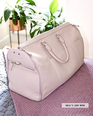 Blush Zipped Garment Bag