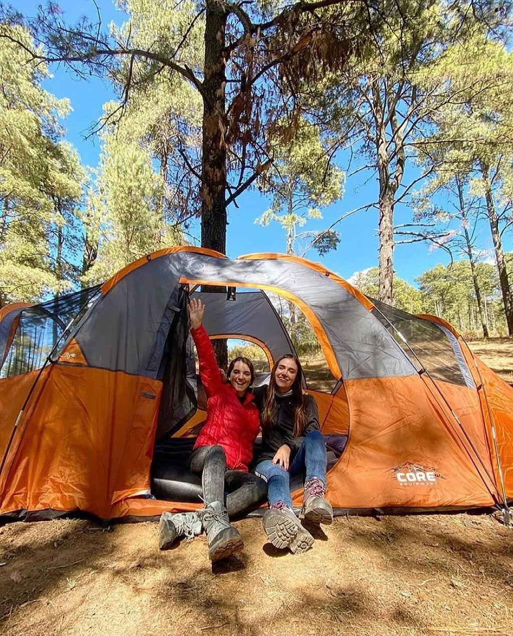 9 Person Extended Dome Tent Core Equipment