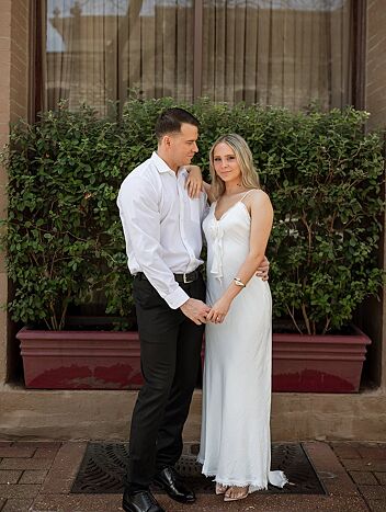 Prosecco White Rosette Frill Maxi Dress