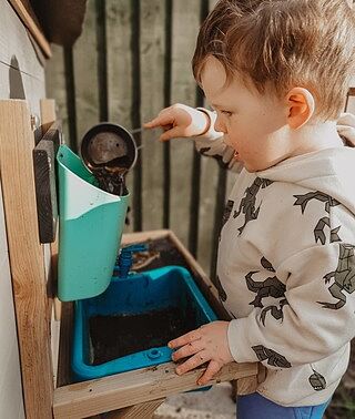 TP Early Fun Mud Kitchen Playhouse Accessory - FSC® certified