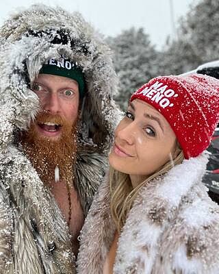 Hooded Men's Faux Fur Coat | Wolverine