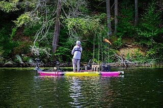 YakAttack® VISIPole II™, GearTrac™ Ready, Includes Flag - Kayak