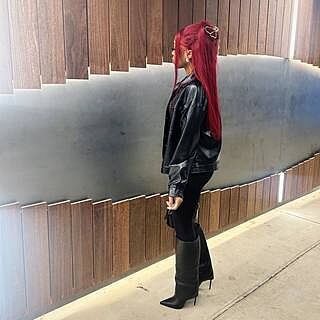SMITH RED LEATHER