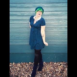 cakeworthy haunted mansion dress