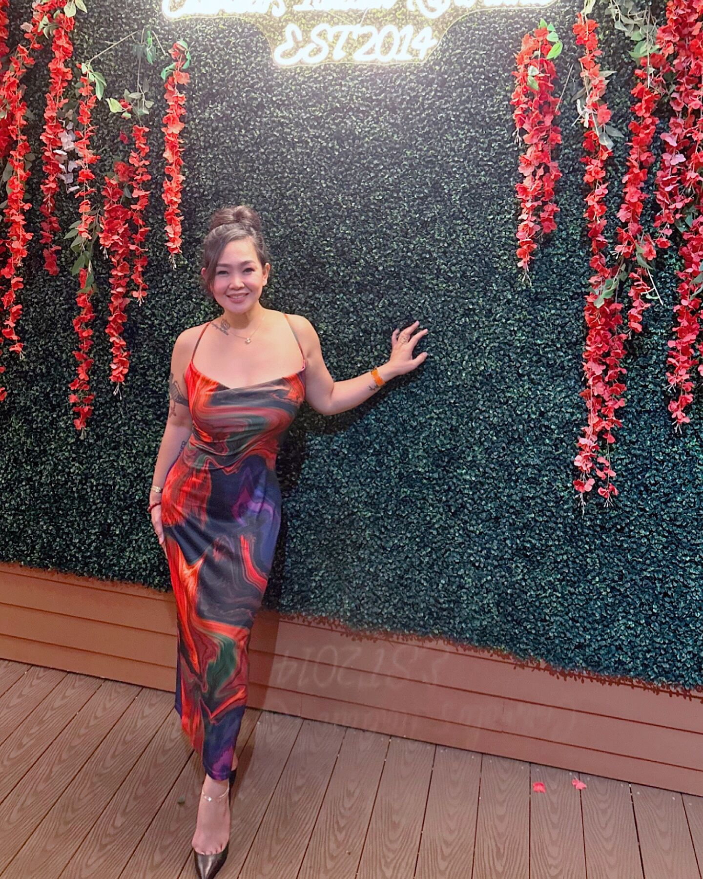 ■MOJO.S.PHINE(模造エスピン)Straight fit spangled midi dress ZESICA Womens 2025 Summer Casual Square Neck Bodycon Midi