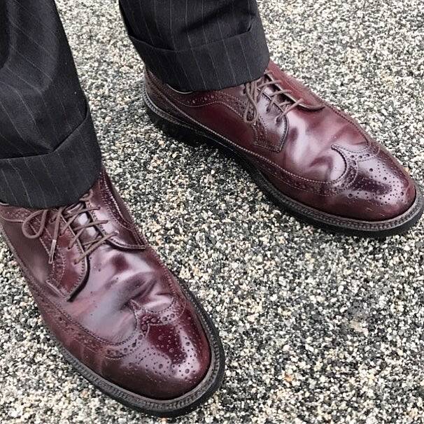 alden long wing blucher