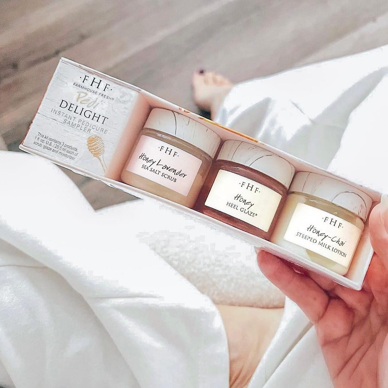 FarmHouse Fresh® Pedi Delight Instant Pedicure Sampler