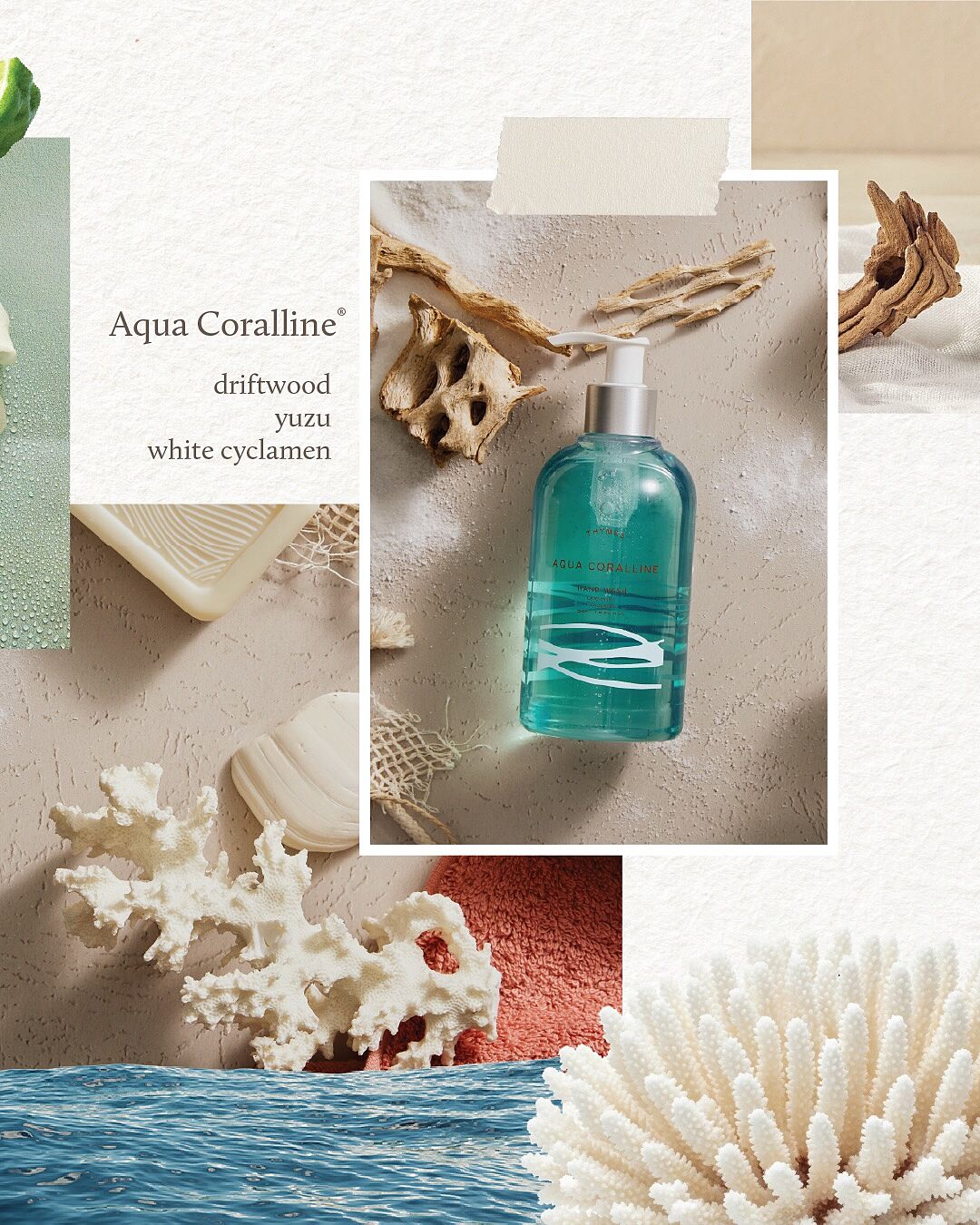 Aqua Coralline Fresh Home Fragrance Mist | Thymes