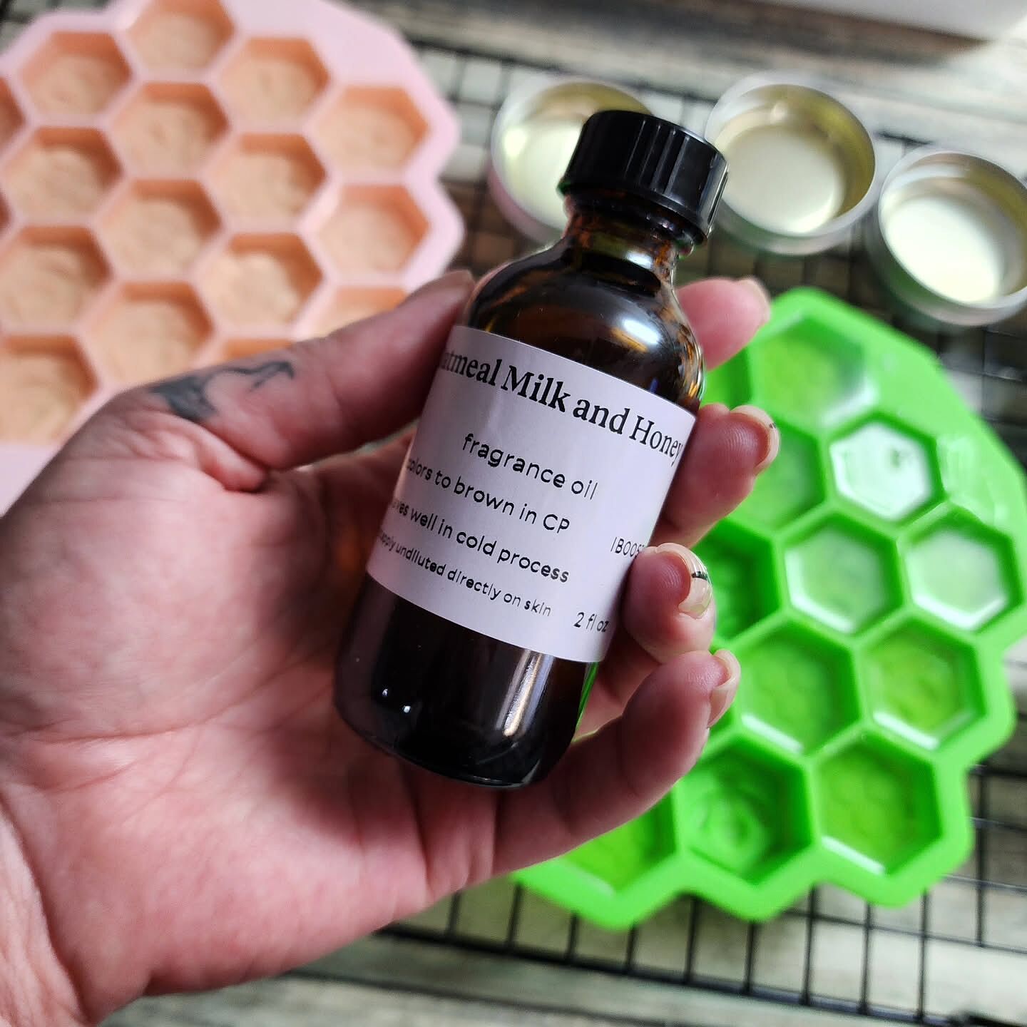 Oatmeal Milk and Honey Fragrance Oil Trial Size Bramble Berry