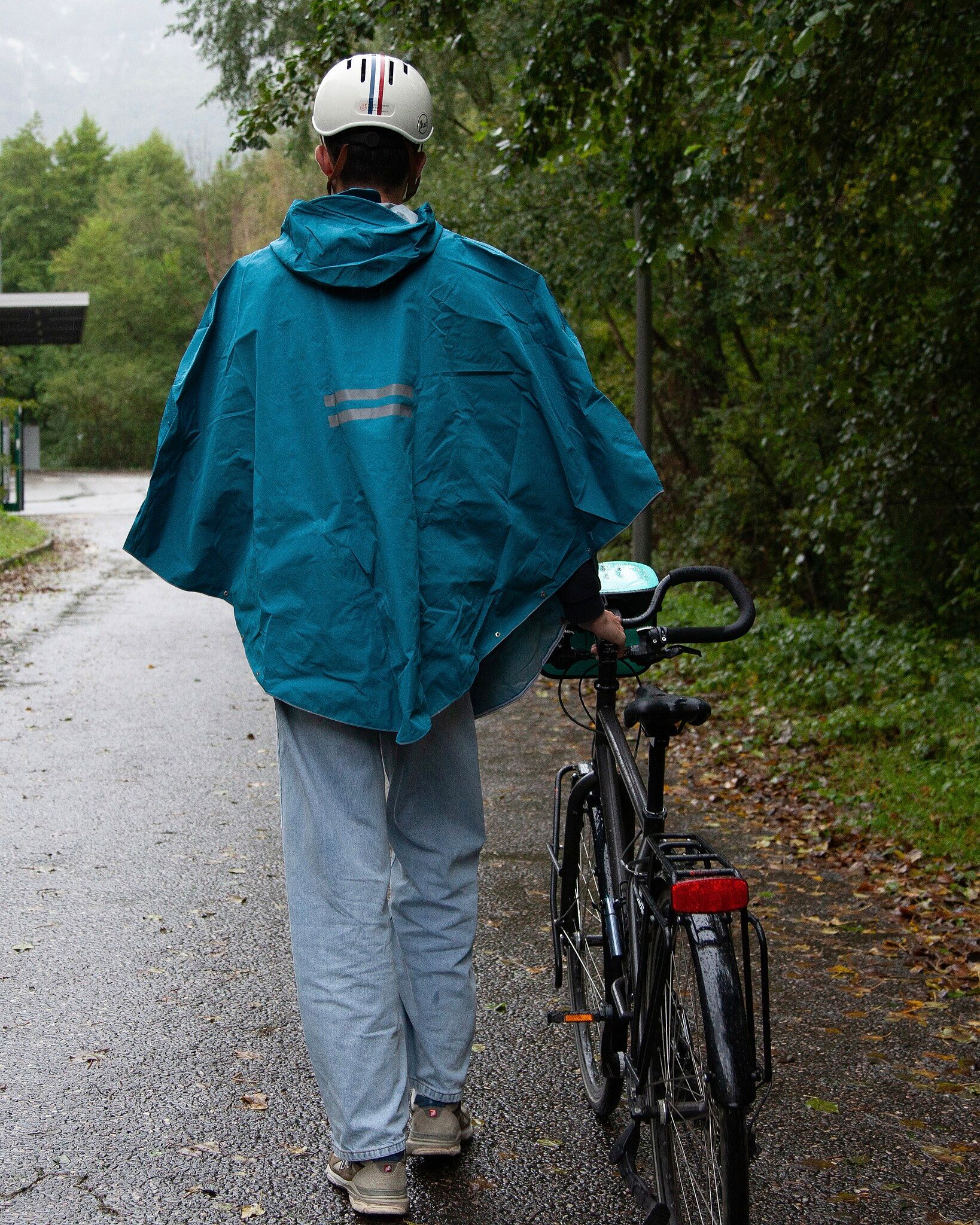 Impermeabile Donna Antipioggia TYXHXTF 7 Pezzi Poncho Antipioggia Usa E Getta | Impermeabili Per Famiglia | Per Concerti, Viaggi Kit Poncho Colorati - 11