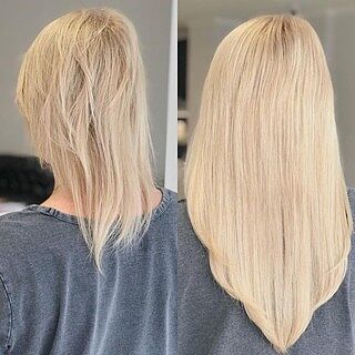 Bleach Blonde #613 Sew-ins Human Hair