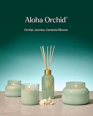 Aloha Orchid Signature Candle - Luce D'Amalfi | Capri Blue