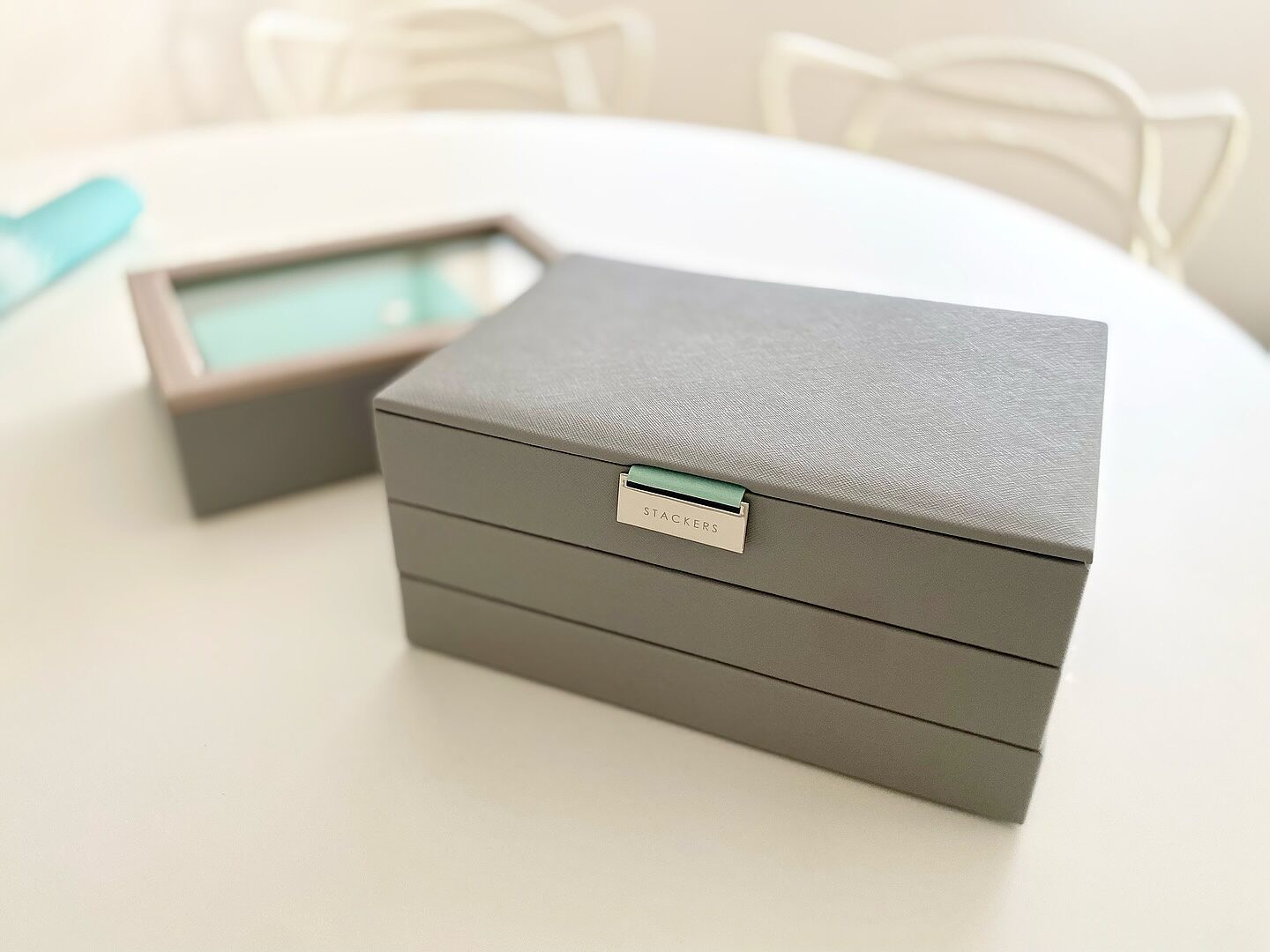 ナット製エレガントなジュエリーボックス タイトル STACKERS】ラグジュアリークラシック ボックス Luxury Classic