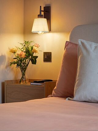 Henley Wall Light - Natural Cotton Shade