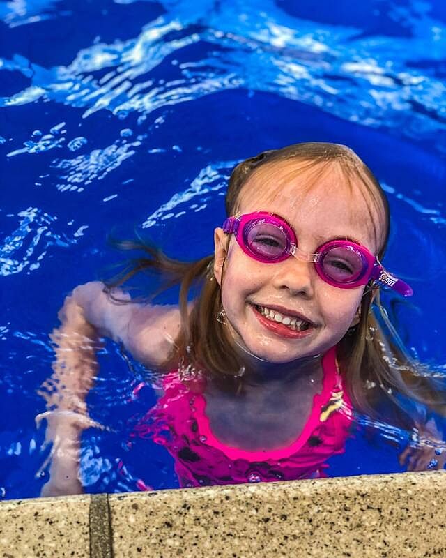 Little Ripper Swimming Goggles - Pink Purple Tint Purple