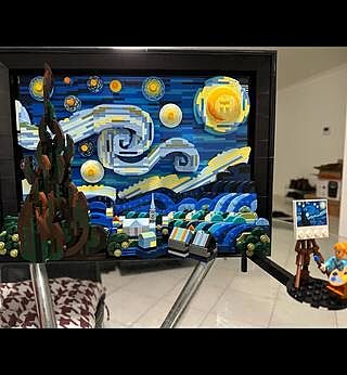 LEGO® Ideas Vincent van Gogh - The Starry Night