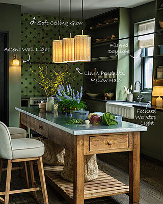 Henley Wall Light - Natural Cotton Shade