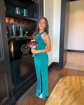 green emerald velvet dress Lorelei Black Formal Dress